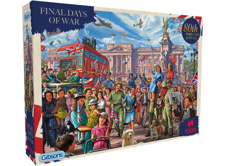 GIBSONS Puzzle Poslední dny války 1000 dílků