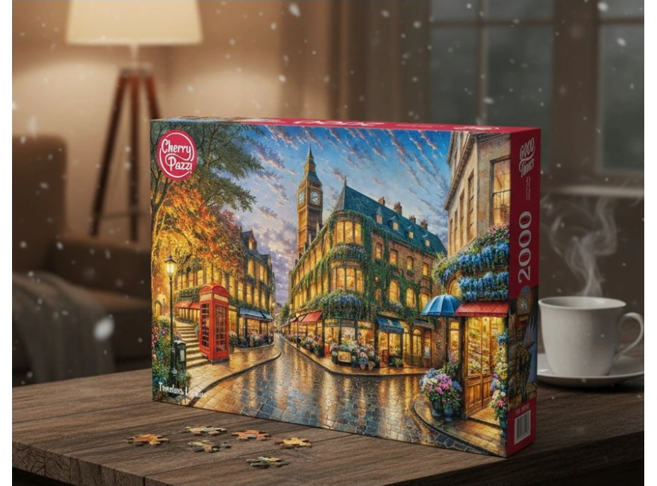 CHERRY PAZZI Puzzle Nadčasový Londýn 2000 dílků