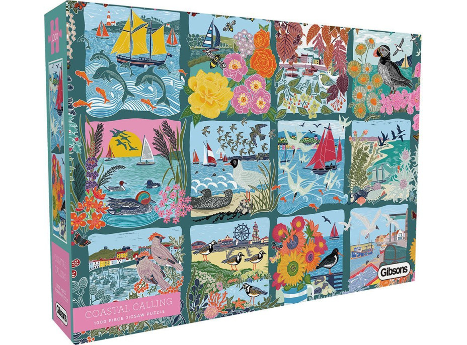GIBSONS Puzzle Pobřežní volání 1000 dílků