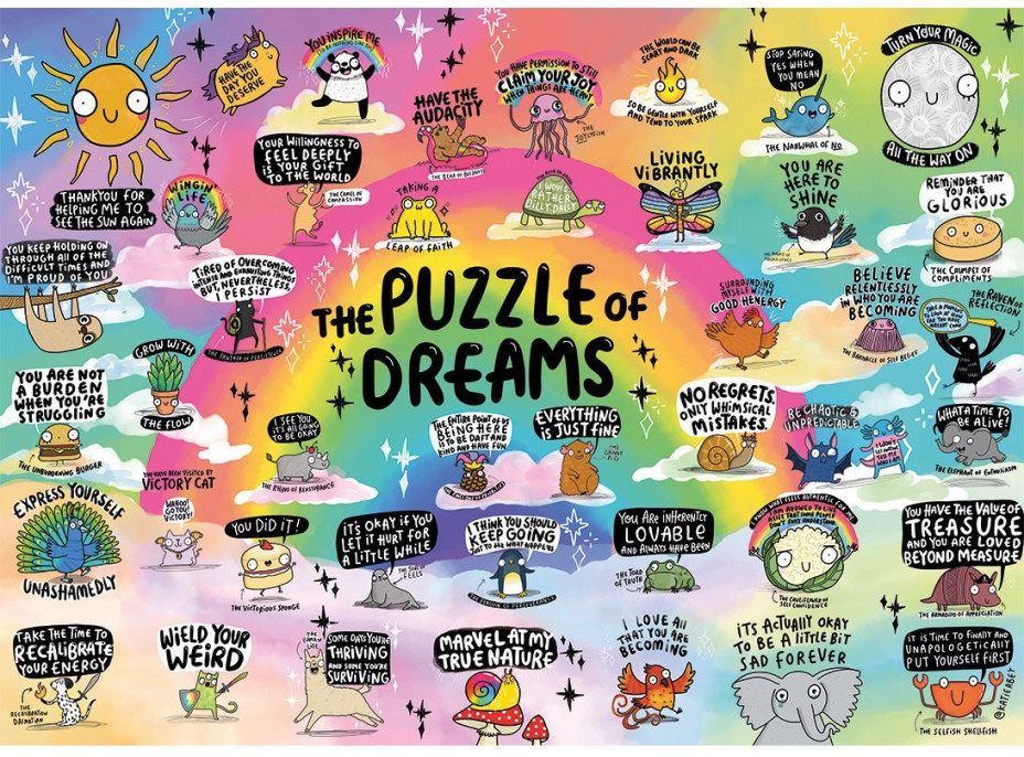 GIBSONS Puzzle Puzzle snů 1000 dílků