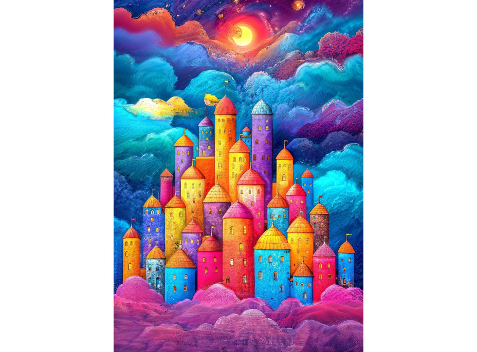 ENJOY Puzzle Pevnost v oblacích 1000 dílků