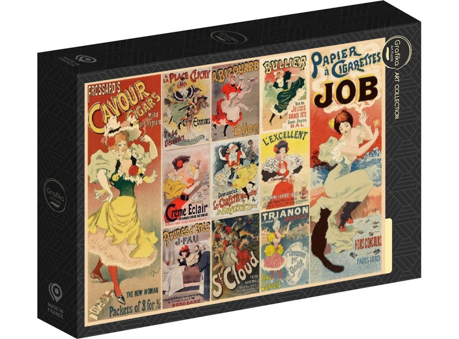 GRAFIKA Puzzle Plakáty Georgese Meuniera 2000 dílků