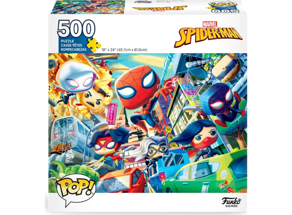 FUNKO GAMES Puzzle POP! Spiderman 500 dílků