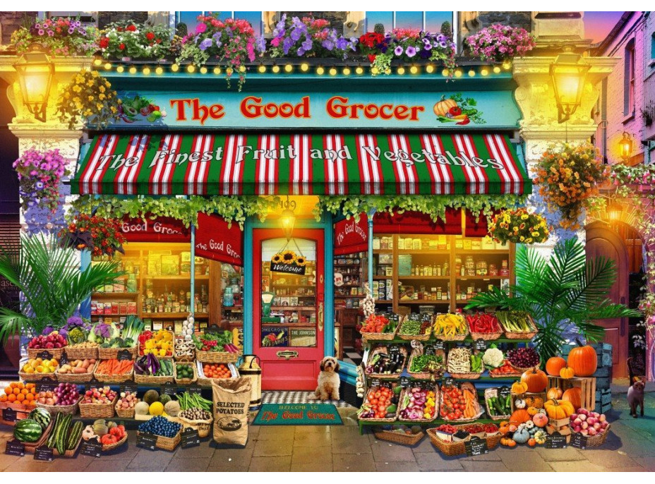 BLUEBIRD Puzzle Potraviny 2000 dílků