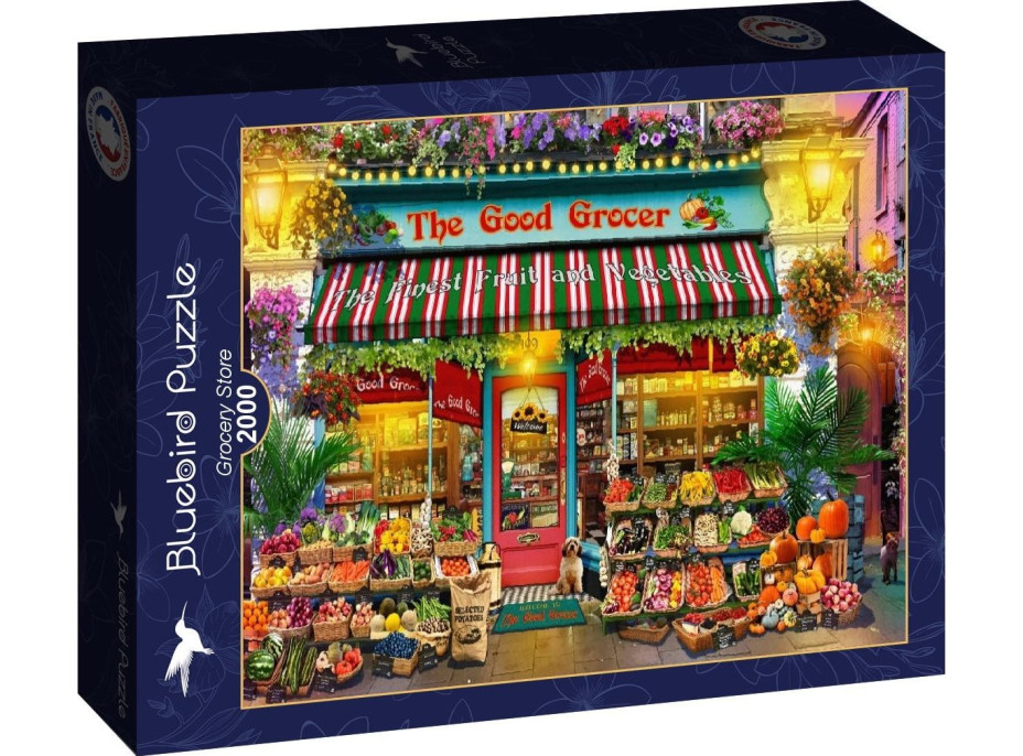BLUEBIRD Puzzle Potraviny 2000 dílků