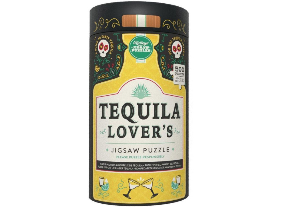 RIDLEY'S GAMES Puzzle Pro milovníky tequily 500 dílků