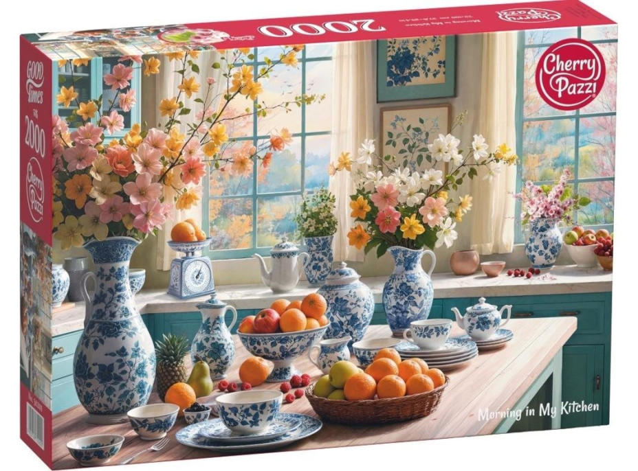CHERRY PAZZI Puzzle Ráno v mé kuchyni 2000 dílků