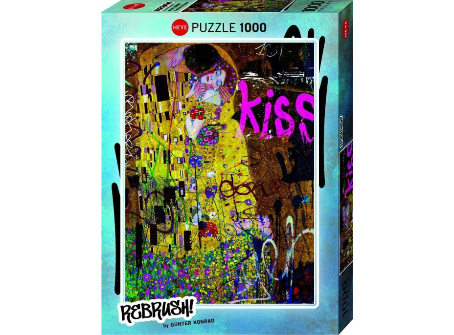 HEYE Puzzle Rebrush! Polibek 1000 dílků
