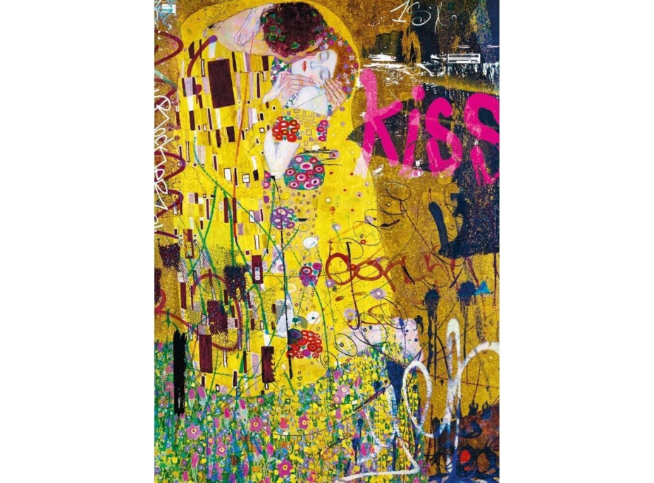 HEYE Puzzle Rebrush! Polibek 1000 dílků