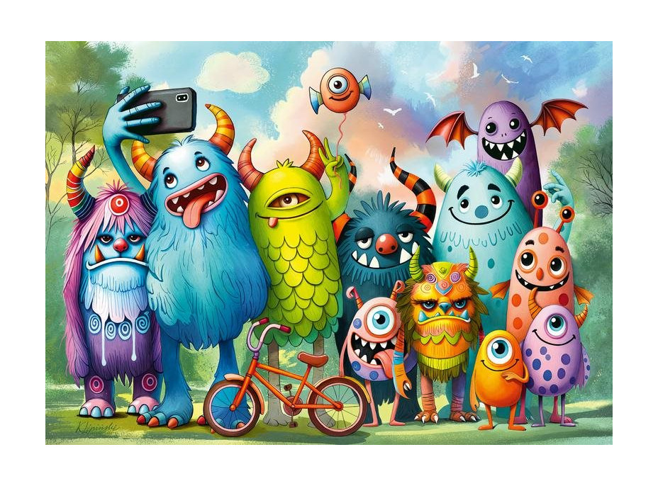 CHERRY PAZZI Puzzle Řekni sýr! 500 dílků