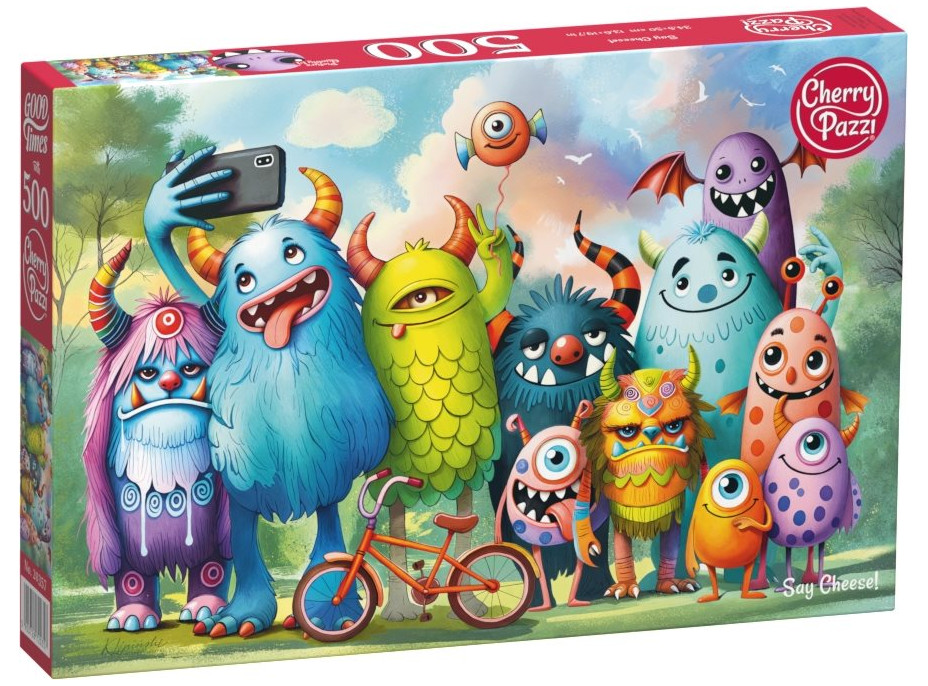 CHERRY PAZZI Puzzle Řekni sýr! 500 dílků