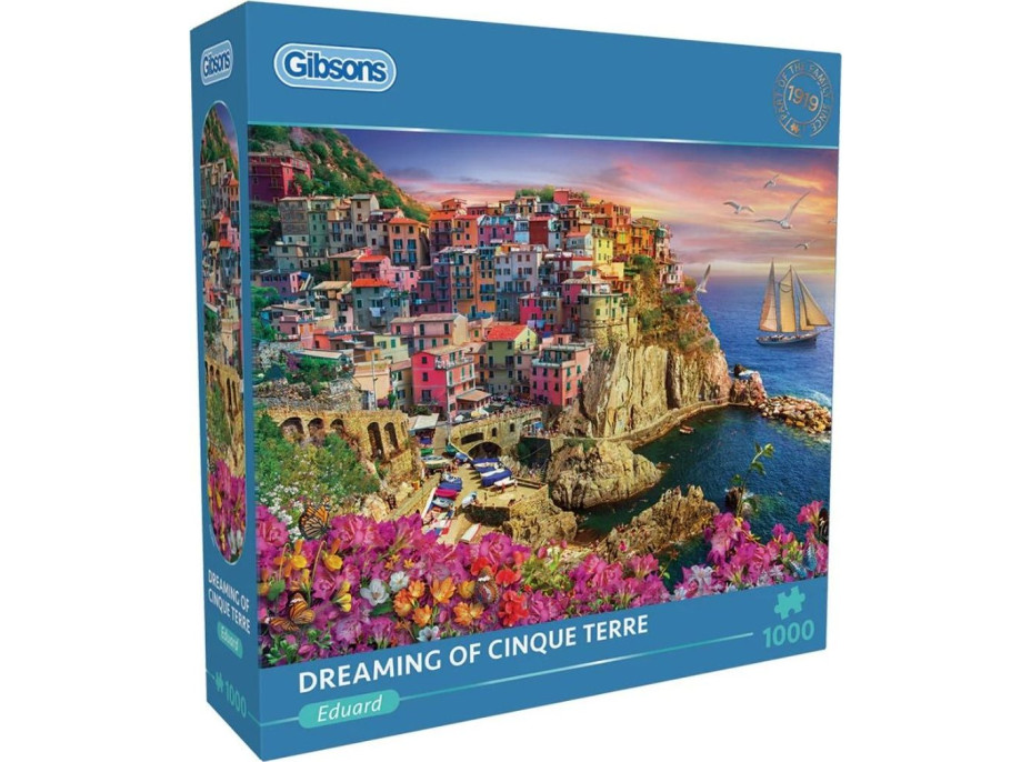 GIBSONS Puzzle Snění o Cinque Terre 1000 dílků