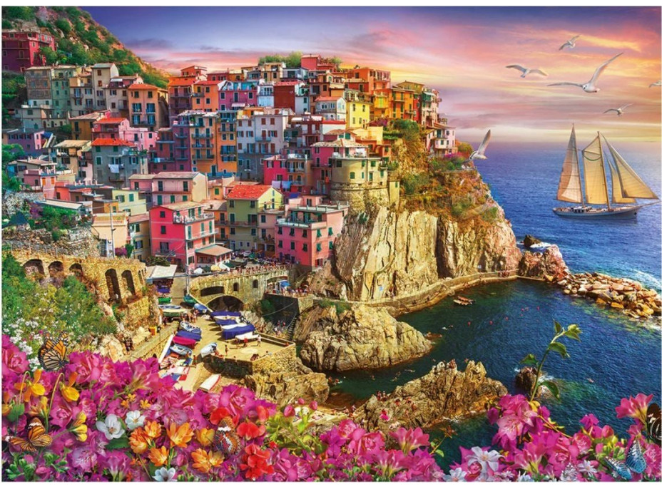 GIBSONS Puzzle Snění o Cinque Terre 1000 dílků