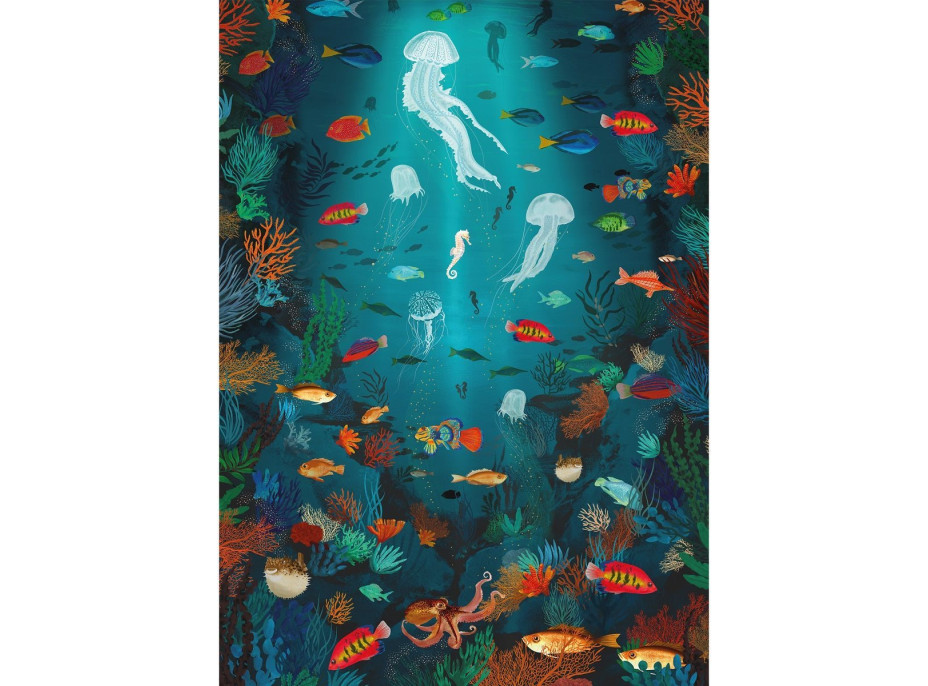 GIBSONS Puzzle The Art File: Podvodní svět 1000 dílků