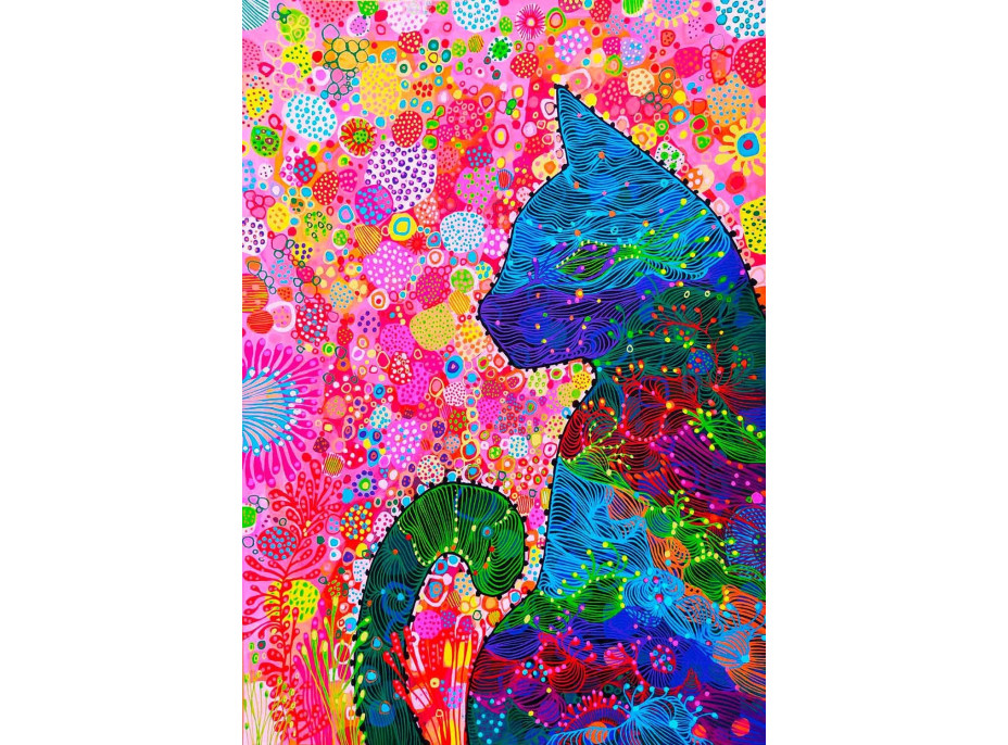 ENJOY Puzzle Toulavá kočka 2000 dílků