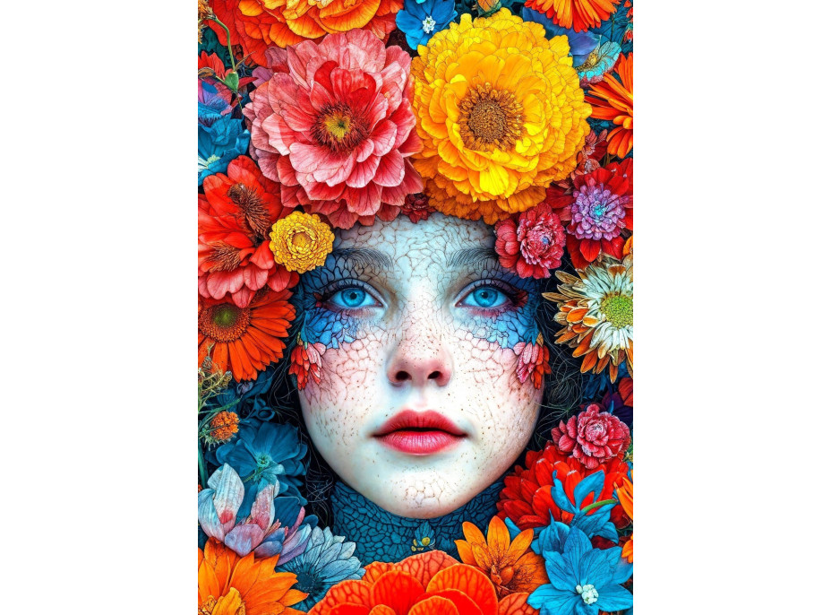 ENJOY Puzzle V obětí květin 1000 dílků