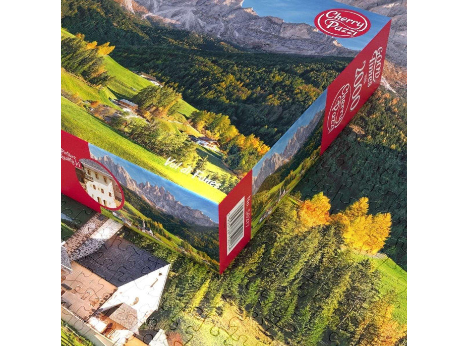 CHERRY PAZZI Puzzle Val di Funes 2000 dílků