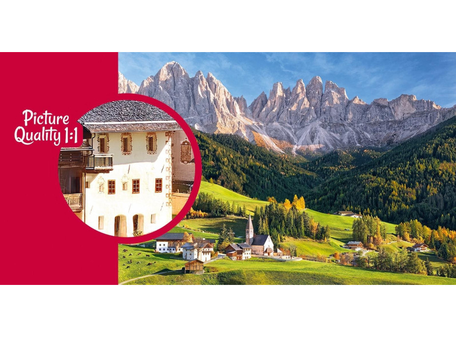 CHERRY PAZZI Puzzle Val di Funes 2000 dílků