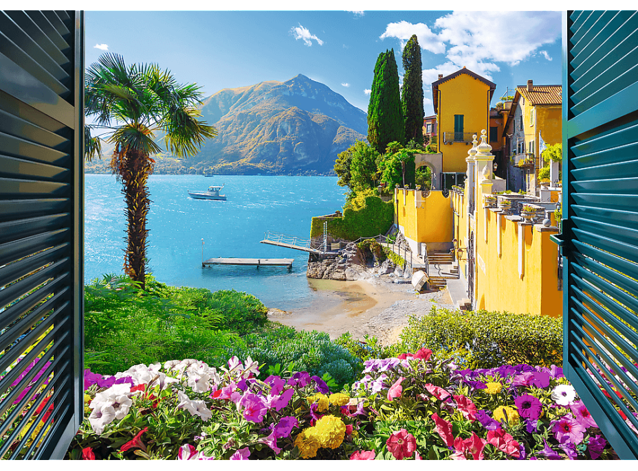 TREFL Puzzle Výhled na Komské jezero 1000 dílků