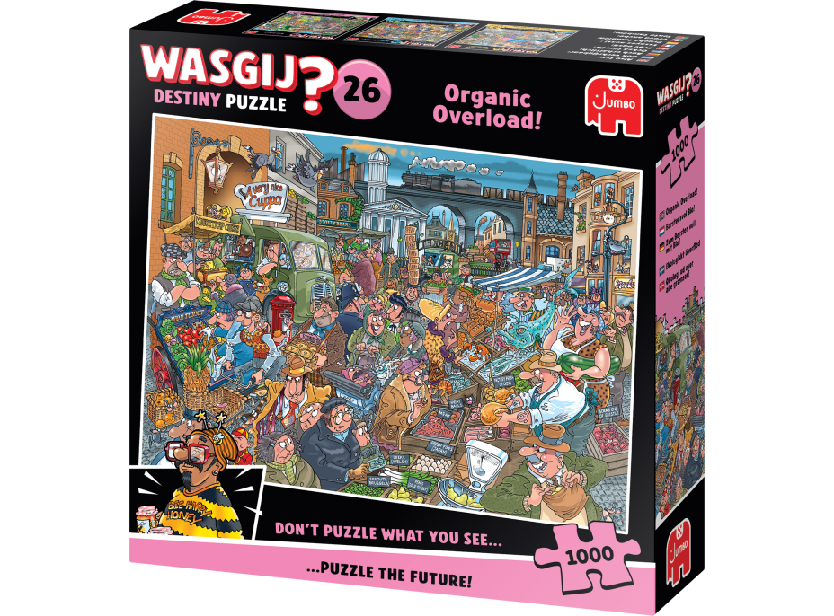 JUMBO Puzzle WASGIJ Destiny 26: Organické přetížení 1000 dílků