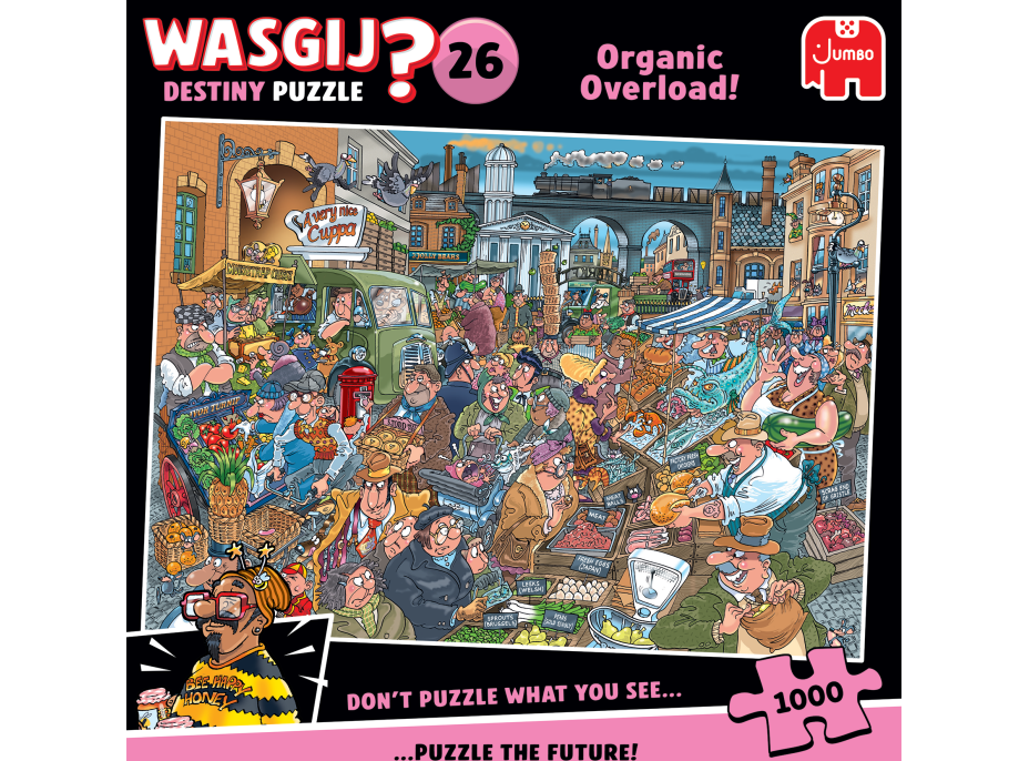JUMBO Puzzle WASGIJ Destiny 26: Organické přetížení 1000 dílků