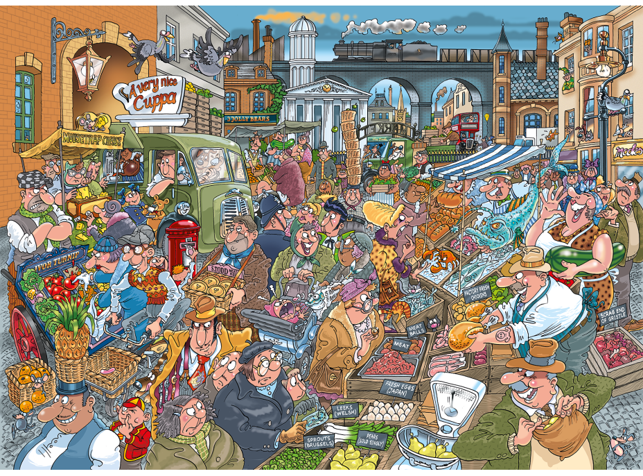 JUMBO Puzzle WASGIJ Destiny 26: Organické přetížení 1000 dílků