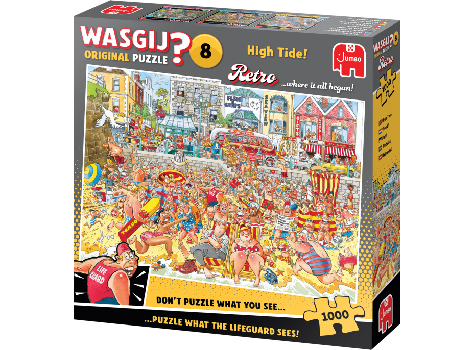 JUMBO Puzzle WASGIJ 8: Příliv 1000 dílků