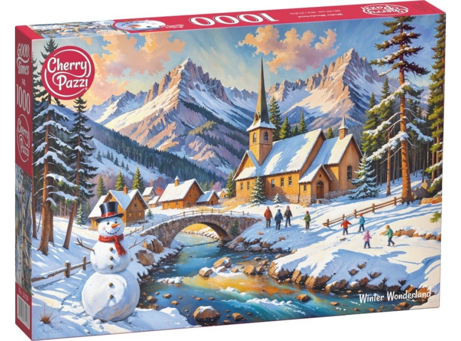 CHERRY PAZZI Puzzle Zimní země zázraků 1000 dílků