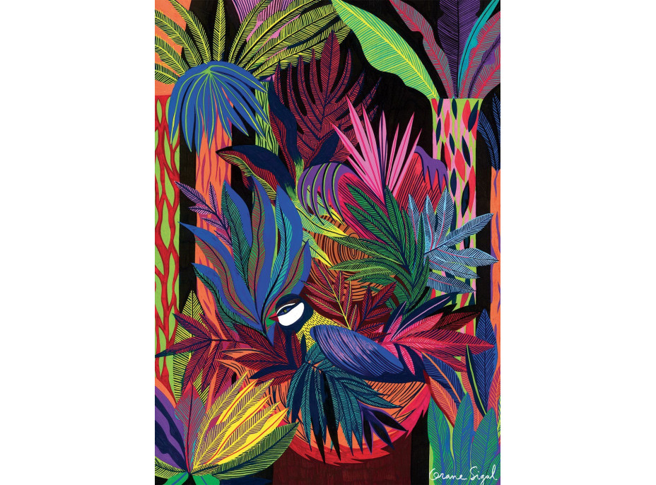 PIECES & PEACE Puzzle Zrození ptáčka 2000 dílků