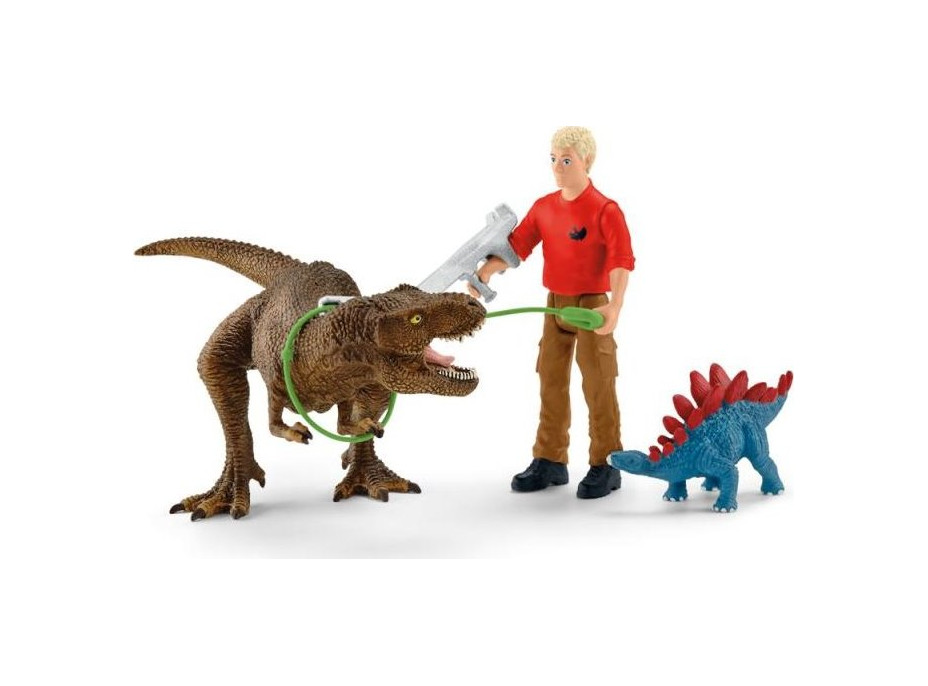 SCHLEICH Dinosaurs® 41465 Útok Tyranosaura Rexe