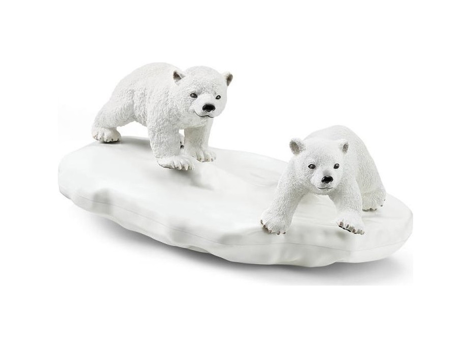 SCHLEICH Wild Life® 42531 Lední medvědi a klouzačka