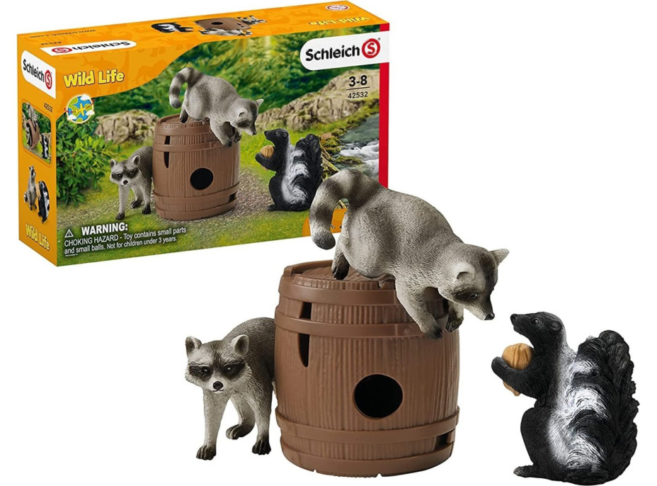 SCHLEICH Wild Life® 42532 Zábava při hraní s oříškem