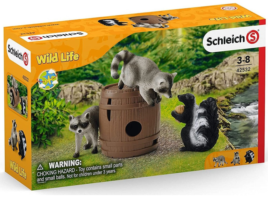 SCHLEICH Wild Life® 42532 Zábava při hraní s oříškem