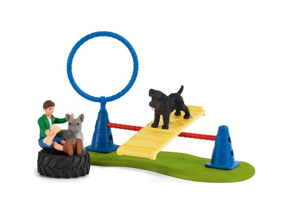 SCHLEICH Farm World® 42536 Prolézačka pro psy