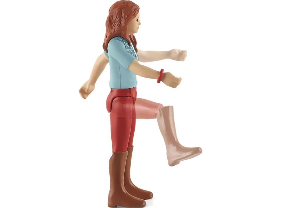 SCHLEICH Horse Club® 42539 Zrzka Hannah s pohyblivými klouby na koni