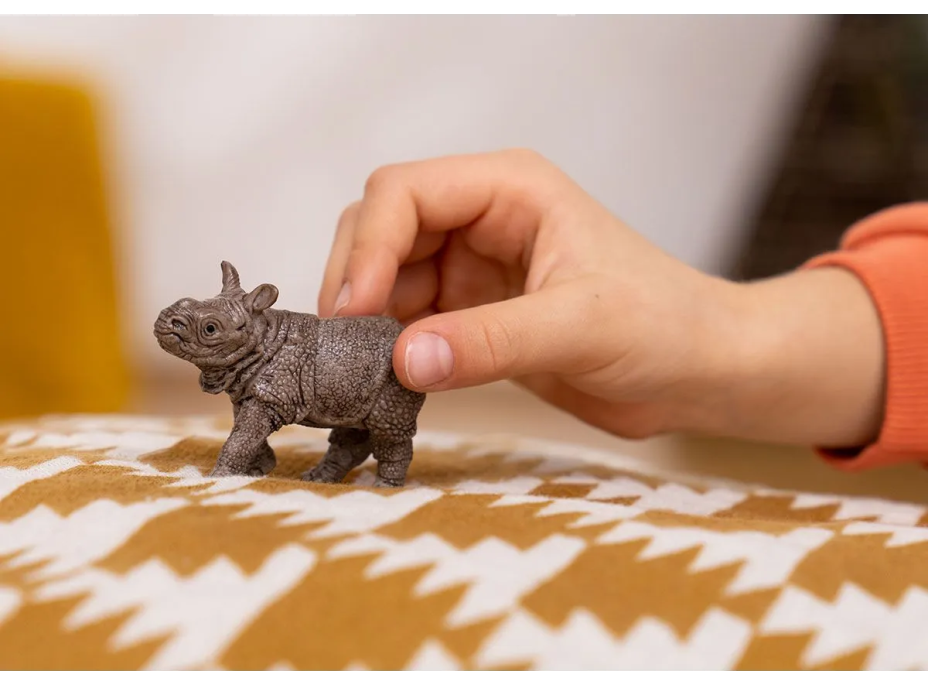 SCHLEICH Wild Life® 14860 Nosorožec indický - mládě