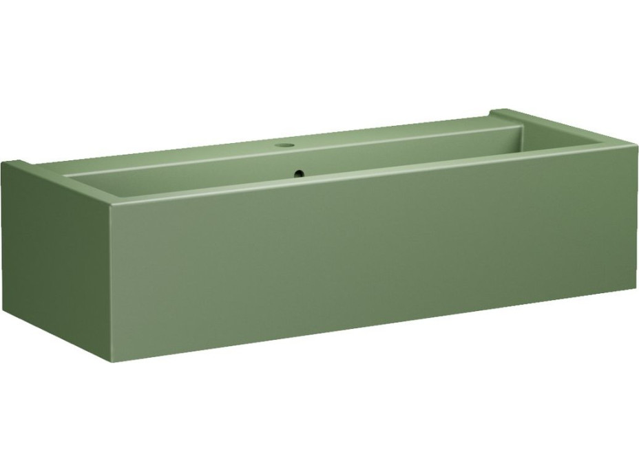 Kerasan KANAAL keramické umyvadlo 100x40cm, verde mat 574311