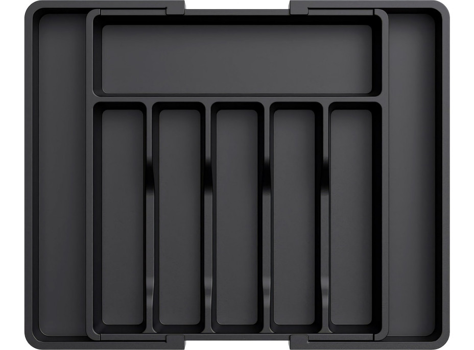 Příborník s nastavitelnou šířkou GARFO - černý