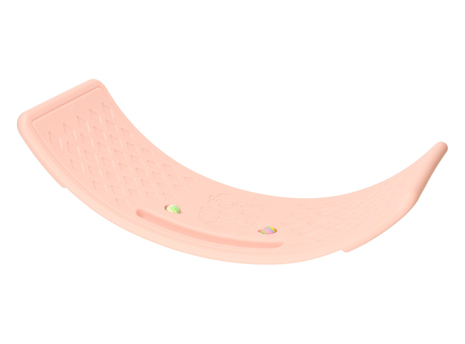 Balanční deska s reliéfem 83x28 cm - růžová