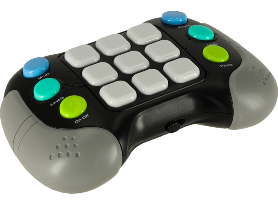 Elektronická arkádová antistresová světelná konzole - černá