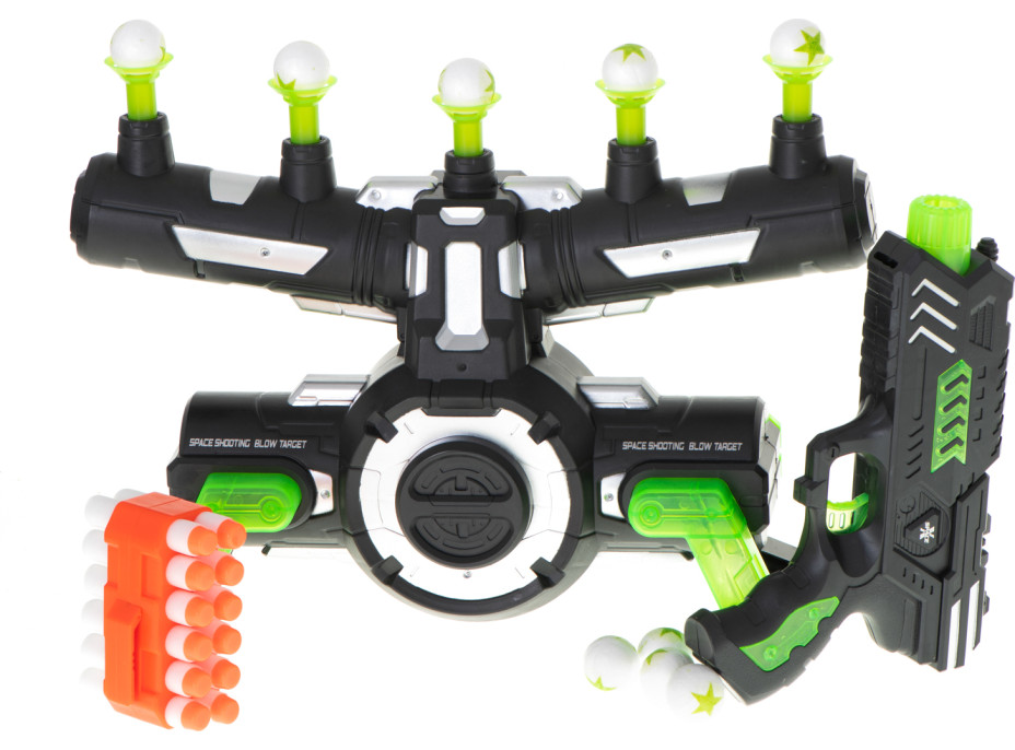 Vzduchová střílečka na terč DARK WARS