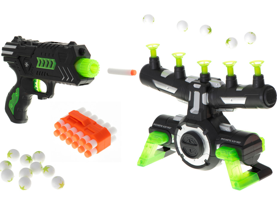 Vzduchová střílečka na terč DARK WARS