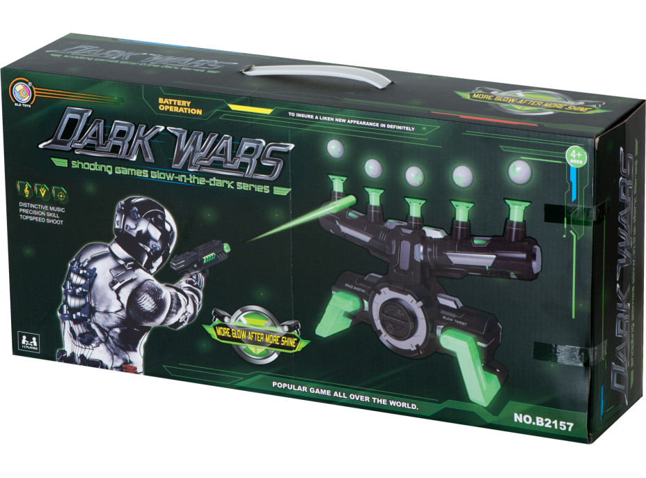Vzduchová střílečka na terč DARK WARS