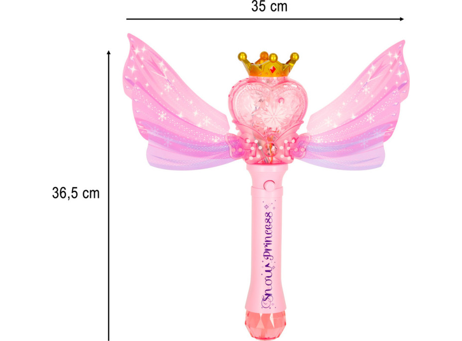 Výroba bublin - Princeznovská hůlka