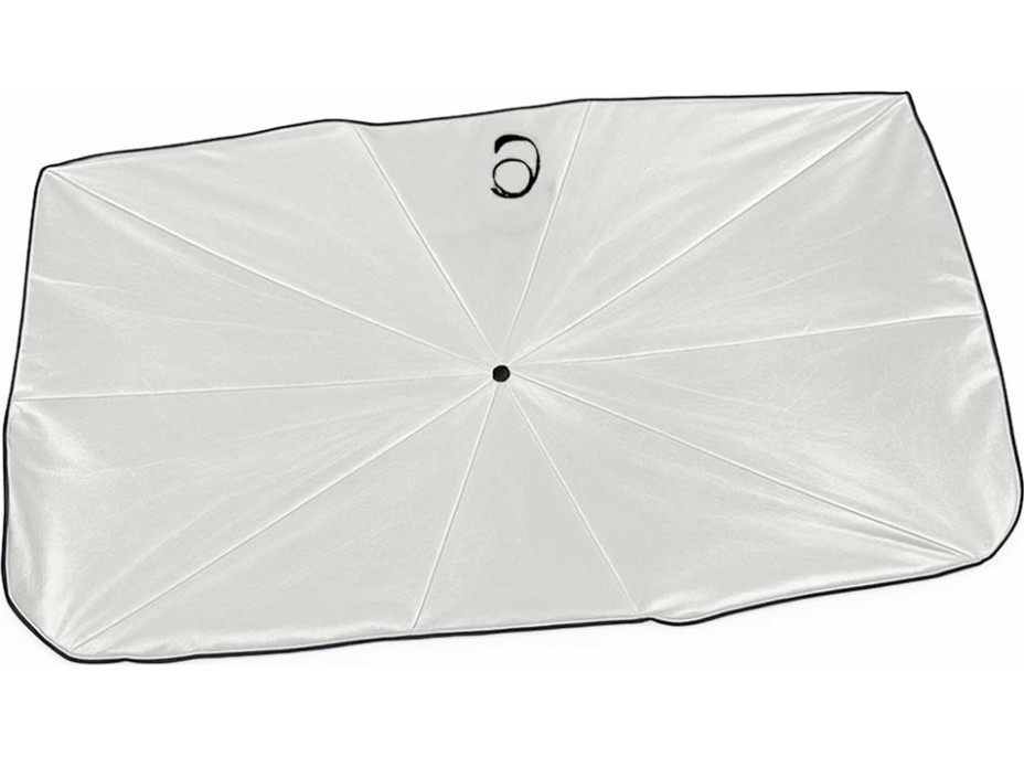 Sluneční clona na čelní sklo auta - deštník - 65x110 cm