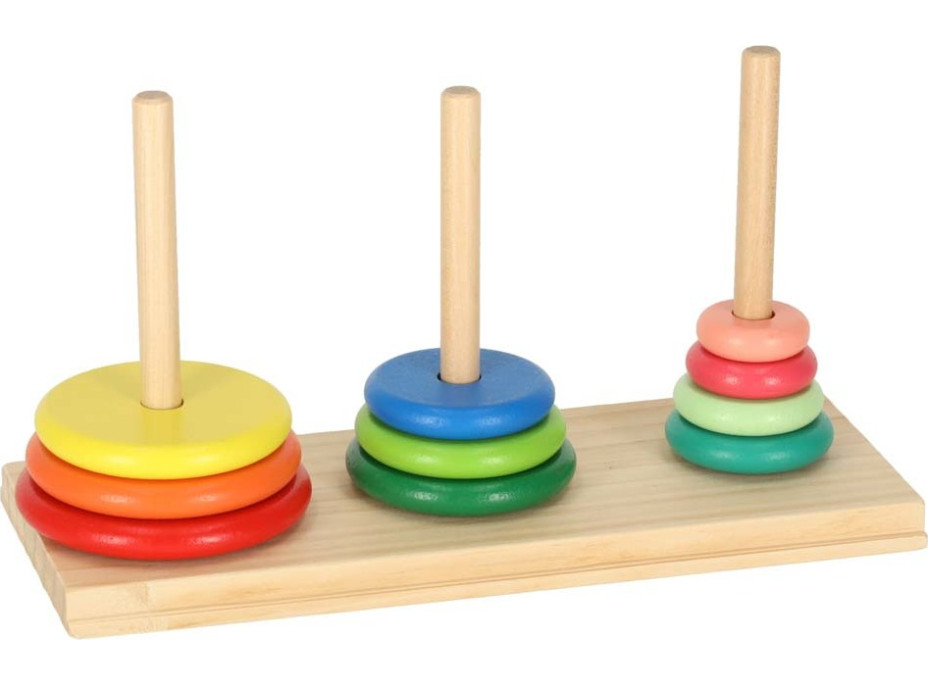 Dřevěná pyramida - Hanojská věž