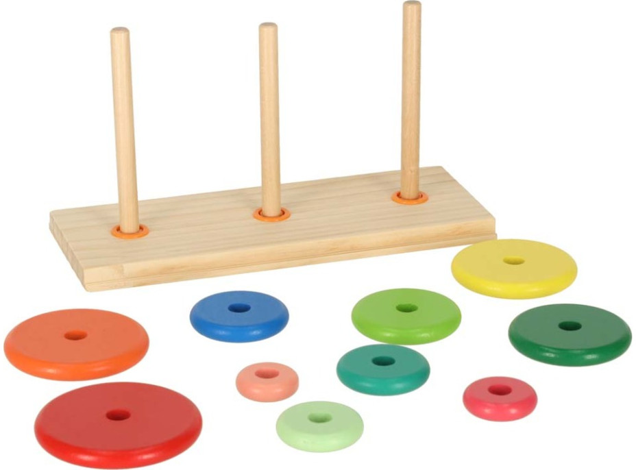 Dřevěná pyramida - Hanojská věž