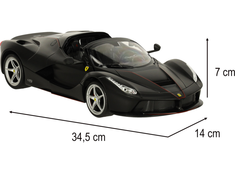 RC auto 1:14 Ferrari LaFerrari Aperta - černé