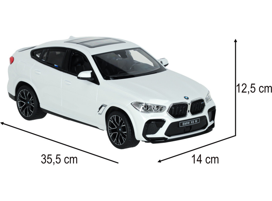 RC auto 1:14 BMW X6 M bílé