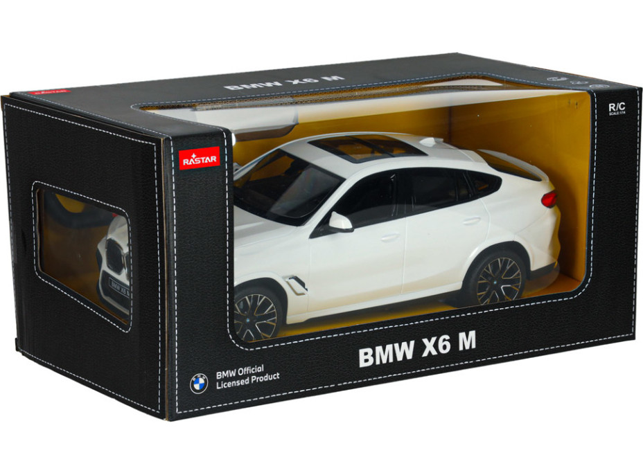 RC auto 1:14 BMW X6 M bílé